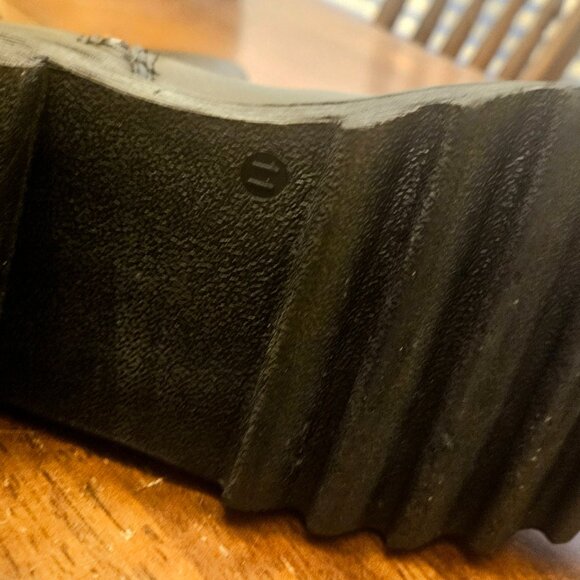 Quill Whimsigoth black boots great condition lug soles zip 11 - Picture 4 of 13